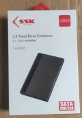 Hộp đựng ổ cứng HDD Box SSK WD chuẩn sata 3.0 2.5inch tốc độ cao 5Gbps