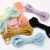 ■ 5m High Elastic Plush Round Hair Rope Rubber Band Manual DIY Hair Loop Head Rope Hair Adornment Clothing Sewing Accessories