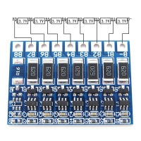 บอร์ด Bms แบตเตอรี่ลิเธียมไอออน29.4 7S,บอร์ดป้องกันฟังก์ชั่นสมดุล4.2V 66mA V แบตเตอรี่ลิเธียม BMS โมดูลสมดุล18650BMS