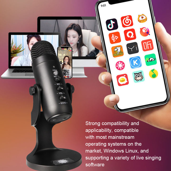 usb-condenser-microphone-for-computer-usb-pc-microphone-mic-stand-pop-filter-to-gaming-streaming-podcasting-recording-headphone