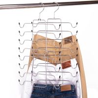 Metal Bra Hanger Folding Underwear Tank Hanger Multiftion Swimwear Rack 16 Hooks Space Saving Kledinghang  Clothes Organizer