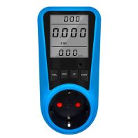 Socket Digital Current Meter AC Power Meter Time Watt Power Energy Tester Wattmeter - EU Plug