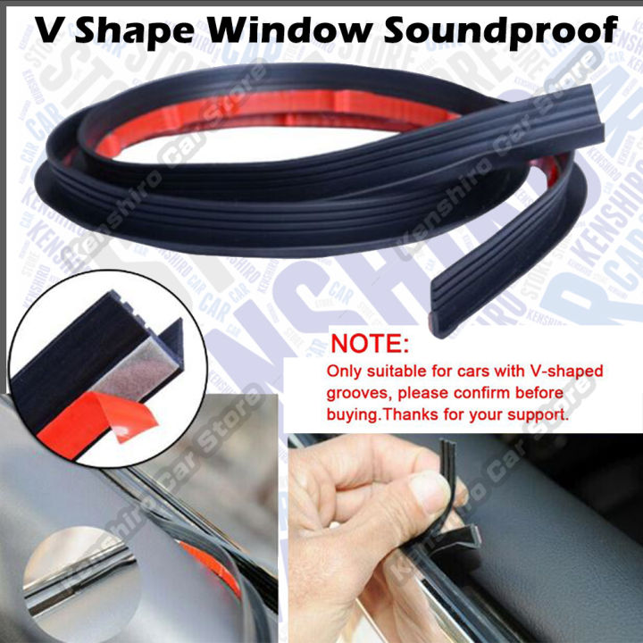 V Shape Scheme Silence Car Window Seal Strip Lift Sealing Strips Auto ...