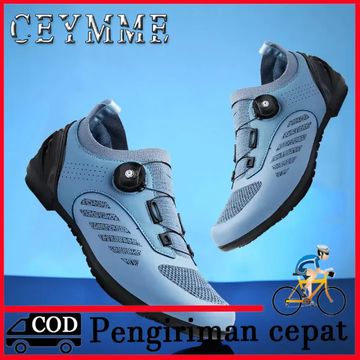 【Tersedia】SPEED Sepatu Sepeda Roadbike MTB Non Cleat Men Women Cycling