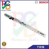 BOSCH T101B ใบเลื่อยจิ๊กซอท้ายแหลม ตัดไม้ ตัดหนา 3-30 mm.(ราคาต่อใบ)