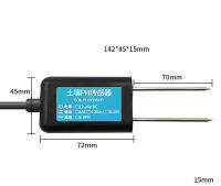 คุณภาพดีดินค่า PH RS485เซนเซอร์ตรวจจับ/GPRS/4G /Lora เรือนเพาะชำเกษตร0-5V 0-10V NB-IOT ตัวส่งค่า PH เครื่องทดสอบดิน IP68