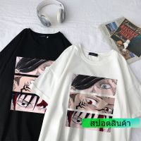 เสื้อยืดพิมพ์ลายการ์ตูนญี่ปุ่น Jujutsu Kaisen Gojo Satoru ทรงหลวมสําหรับผู้หญิง