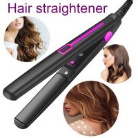 【LZ】✷  Multifuncional Controle de Temperatura Alisador de Cabelo Profissional Styling Tool Travel Salon Mini Portátil Flat Iron Casa 2 em 1