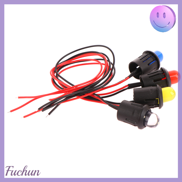fuchun-ไฟ-led-แบบสายคงที่12v-10มม-หลอดไฟโคมไฟแอลอีดีสว่างเป็นพิเศษหลอดไฟไฟตกแต่งในสวน10ชิ้น