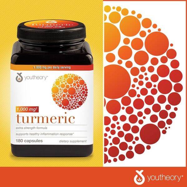 Youtheory Turmeric Extra Strength Formula 180 Capsules Lazada PH