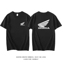 High quality stock Yamaha Honda Racing Suit Motorcycle Logo T-Shirt Men Short-Sleeved Kawasaki Suzuki Harley Club Custom