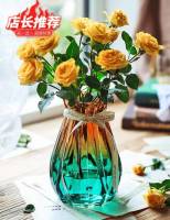 [พร้อมส่ง] HOME  POT  SHOP แจกันดอกไม้ vase แก้วโปร่งใสแจกันยุโรปห้องนั่งเล่นที่เรียบง่ายตกแต่ง