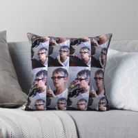 [FAZOZO Home Textile Store] Jamie Lee Curtis Meme ปลอกหมอนโพลีเอสเตอร์ผ้าลินินกำมะหยี่แบบซิปตกแต่งปลอกหมอนโซฟาปลอกหมอนอิง