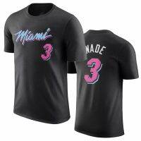 ◕ Support (custom) NBA jersey T-shirt heat wade butler basketball outdoors quick-drying t-shirts with short sleeves