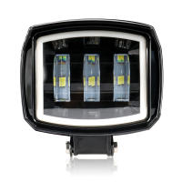 Universal Motorcycle Square LED Spot Light Headlight Driving Fog Lamp Work light For 4x4 ATV UTV SUV Truck Cars Trains