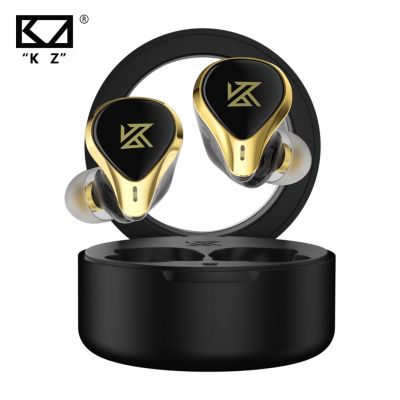 KZ SA08 Pro หูฟัง V5.2บลูทูธ TWS ไร้สายที่แท้จริงหน่วย8BA หูฟังแบบสอดหูสำหรับเล่นเกมชุดหูฟังกีฬาควบคุมเสียงรบกวนแบบสัมผัส