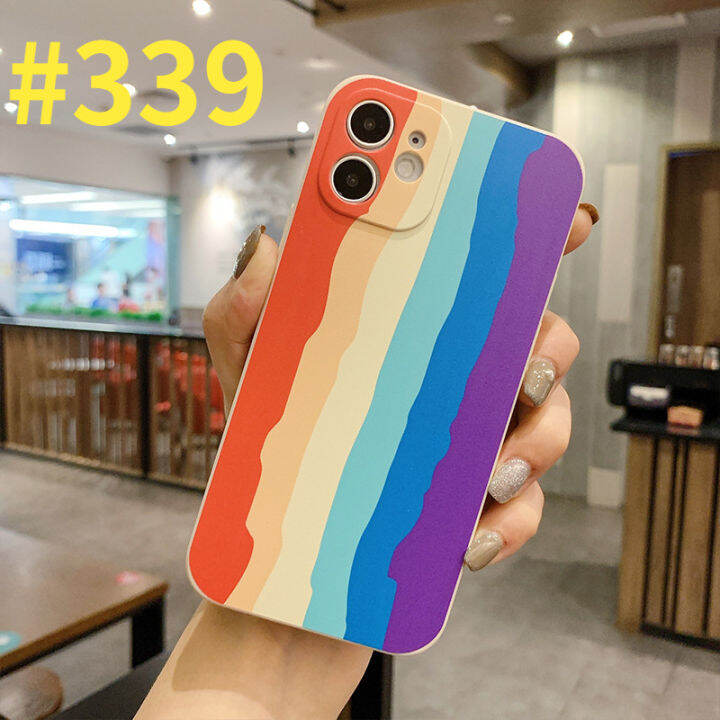 เคสสีรุ้งสำหรับ-itel-a60s-s23-a49-a37-a26-a56-p36-vision-1-plus-1-pro-ซิลิโคนวาดสีน่ารักฝาหลังเคสป้องกันที่มีสีสัน