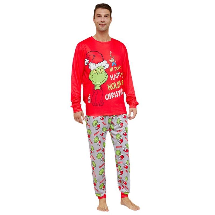 And Pajama Pants for Family Family Matching Christmas Pajamas Set Plaid  Sleeves | eBay