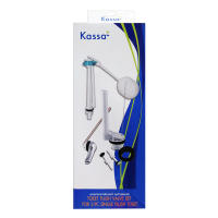 ชุดอุปกรณ์ภายในหม้อน้ำ สุขภัณฑ์สองชิ้น KASSA รุ่น KS-06 สีขาว - น้ำเงิน -- EU 26 --