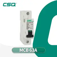 6a 10a Csq Mcb 1P/2P/3P/4P 25a 20a 32a 40a 6ka เบรกเกอร์ขนาดเล็ก230V/400V 50Hz พร้อมการรับรอง Ce