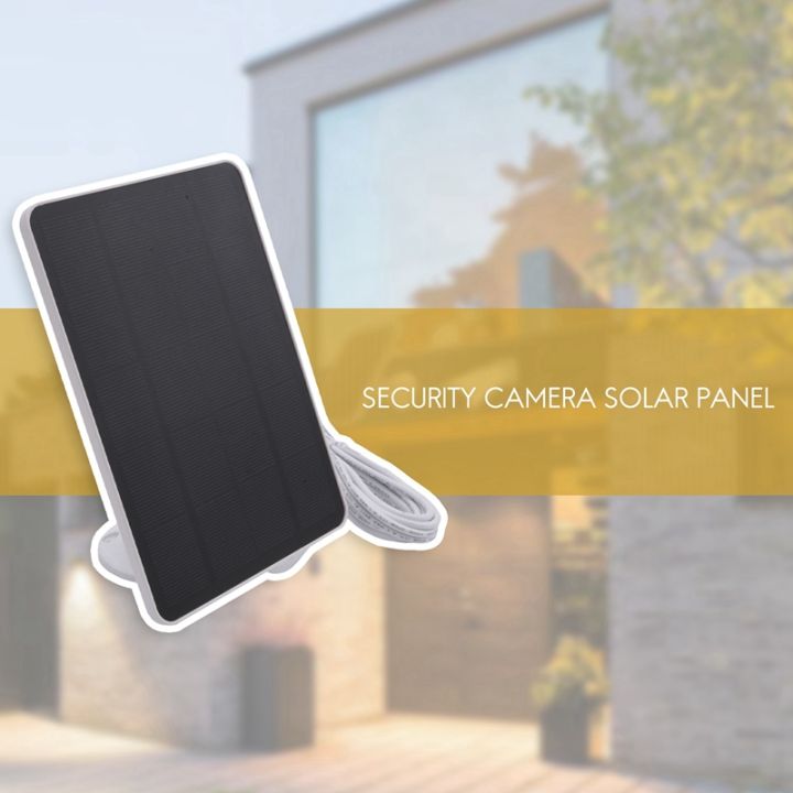 solar-panel-power-supply-for-wireless-outdoor-waterproof-security-camera-non-stop-charging