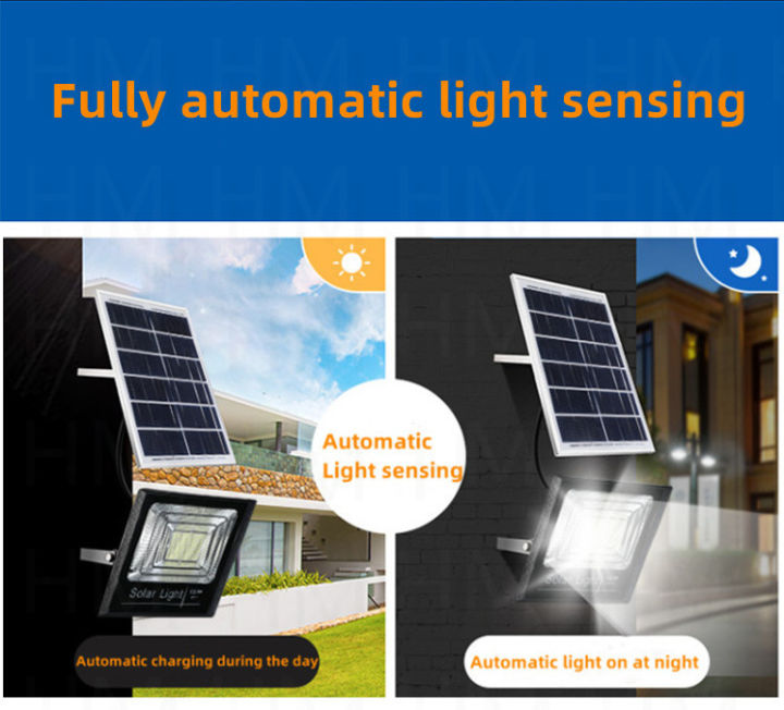 hm-ไฟโซล่าเซลล์-กันน้ำกลางแจ้ง-แสงขาว-จับเวลาระยะไกล-solar-light-โซล่าเซลล-ไฟสปอร์ตไลท์-ไฟถนนโซล่าเซลล์-led-ไฟโซล่าเซลล