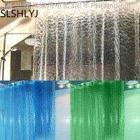 【CW】✾✘  SLSHLYJ Shower Curtain EVA Translucent3D Thickened 1.8/2M Curtains Moldproof