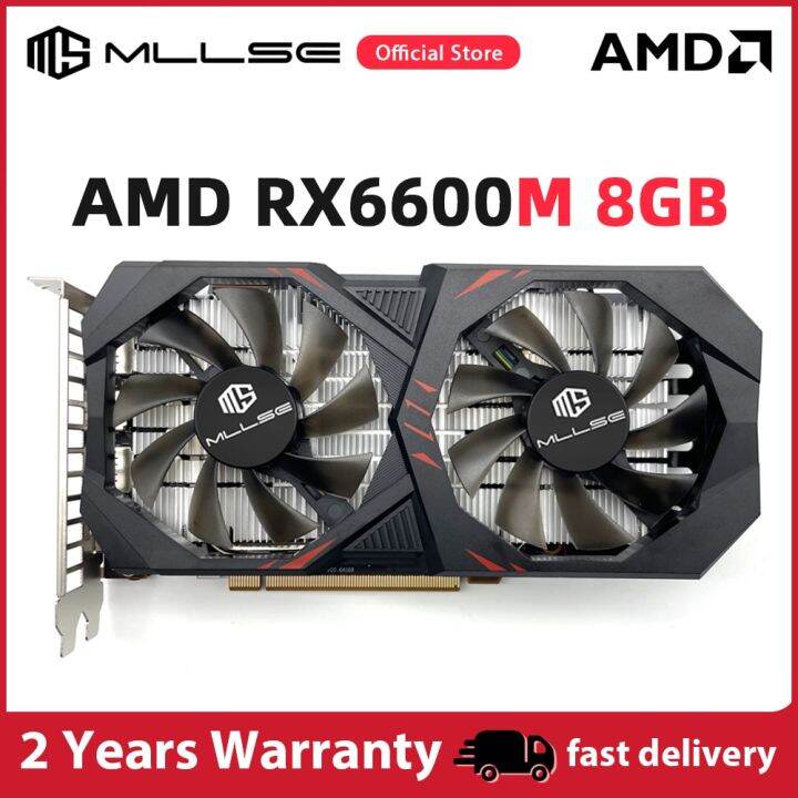 MLLSE AMD Radeon RX 6600M 8GB Game Graphics Card GDDR6 128Bit 7nm Video ...