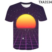 2023 NEW2022 New 3D Print T-Shirt Men Women Children Funy tshirt 80s R VAPORWAVE RWAVE SYNTHWAVE Music Hip Hop Tops Tee