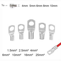 10 Buah Crimterminal Eletrico Cincin Tembaga 0 Gauge Kawat Mobil Konektor SC Kabel Terminal Listrik Bermacam-macam 16/12/14/7awg