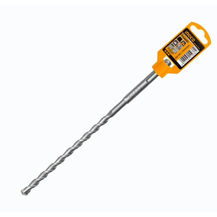 INGCO SDS Plus Masonry Drill Bit 12mm x 210mm for Concrete Masonry Wall ...