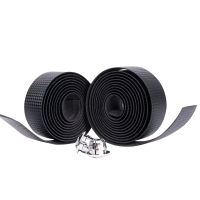 Ghxdryuru 2Pcs ZTTO Carbon Fiber Anti-slip Road Bike Bicycle Handlebar Tapes with Bar Plug