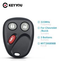 Keyyou Fob 315Mhz Myt3x6898b 3ปุ่มกุญแจรถระยะไกลควบคุมสำหรับเชฟโรเลตเทรลเบลเซอร์สำหรับจีเอ็มซีเอ็นวอยกุญแจรถ