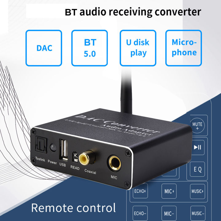 audio-dac-adapter-forbluetooth-compatible-5-0-receiver-amp-with-u-disk-player-dac-port-og-converter-remote