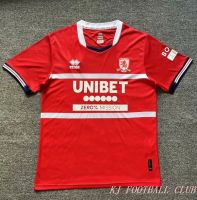 ชุดเจอร์ซีย์สีแดง Middlesbroough Home 23-24เสื้อแข่งฟุตบอลคุณภาพสูงสำหรับผู้ชาย