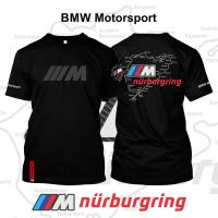 Track Racing Nürburgring Motorsport BMW Mens Short Sleeve Big Size Graphic Shirt big size tshirt for man