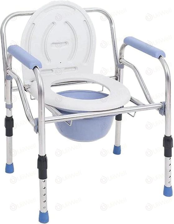 เก้าอี้นั่งถ่าย-อาบน้ำ-อลูมิเนียม-2-in-1-เก้าอี้นั่งถ่าย-ผู้สูงอายุ-พับได้-ปรับความสูงได้-โครงอลูมิเนียมอัลลอยด์-น้ำหนักเบาไม่เป็นสนิม-เก้าอี้ขับถ่าย-เก้าอี้นั่งถ่าย-แบบพับได้-เก้าอี้ขับถ่าย-ผู้สูงอาย