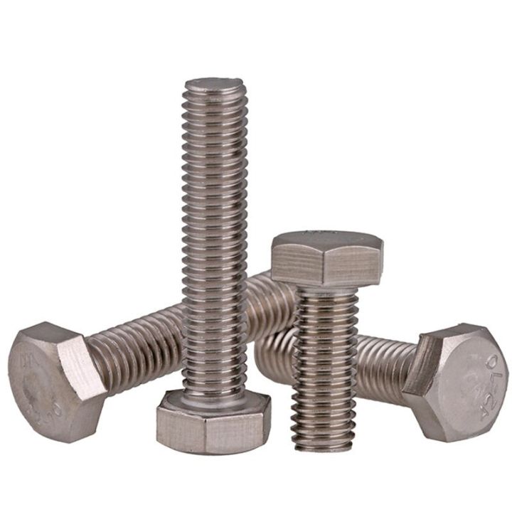 1pcs-grade-4-8-m6-m8-m10-m12-304-stainless-steel-external-hex-screw-outer-hexagon-head-bolt-length-10-80mm-pitch-0-75-to-1-5-mm-nails-screws-fasteners