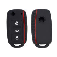 【Wrist watch】 Car for Polo Passat Beetle Caddy Eos Tiguan Skoda Silicone Cover Keychain Accessories ！