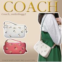 ของแท้COACH C3356 NOLITA 19 WITH DAISY EMBROIDERY