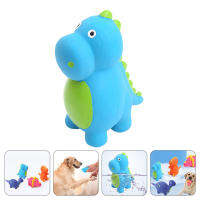 Zecetim Dog Squeaky Toy Cartoon Dinosaur Latex Toy Funny Puppy Toy Interactive Dog Interactive Toy Toy