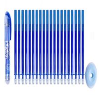 Erasable Ballpoint Pen Set 0.5mm Erasable Refill Rod Washable Handle Blue Black Ink Gel Pen School&amp;Office Writing Stationery Pens