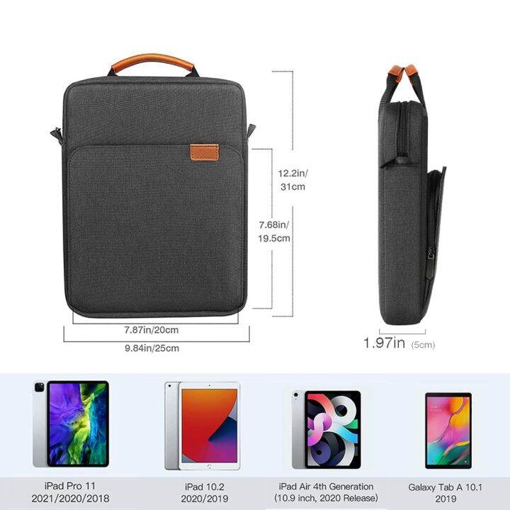 กระเป๋าใส่แท็บเบล็ต-galaxy-lite-galaxy-ipad-pro-11-12-9เคส-m1อากาศแท็บเล็ตแมคบุ๊คขนาด9-11นิ้วกระเป๋าเครื่องสำอางไอแพด