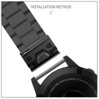 “：{+ Nylon Watch Strap For Garmin Fenix 7 6X 6S 6 Pro 5X 5 5S 3HR Bracelet Belt For Garmin Band 22Mm 26Mm Sport Wristband Accessories