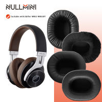 NullMini เปลี่ยนหูฟังสำหรับ Edifier W855 W855BT หูฟังหน่วยความจำโฟมข้นหนังแขนหูฟัง Earmuff