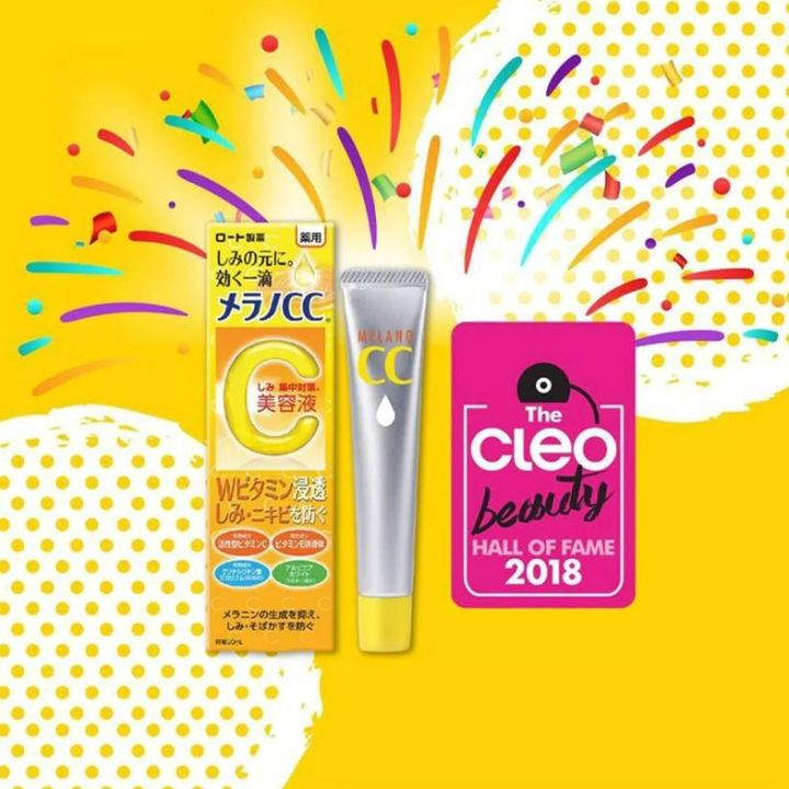 rohto-melano-cc-vitamin-c-brightening-essence-เมลาโน-ซีซี-วิตามินซี-ไบรท์เทนนิ่ง-เอสเซ้นซ์-เพื่อผิวกระจ่างใส-ด้วยวิตามินซีเข้มข้น-20-ml