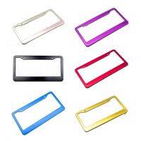 【HOT】 License Plate Frame Cover Car SUV for Decoration Water-resistant Installation