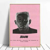 ไทเลอร์ผู้สร้างโปสเตอร์และภาพพิมพ์ Igor ดนตรีแร็ปอัลบั้มดาวภาพวาดผ้าใบติดผนังรูปภาพศิลปะ0717