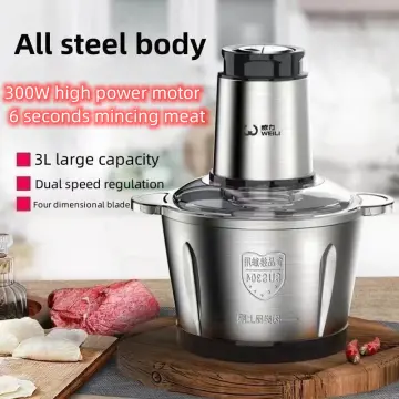 Hot Selling Multi-Function Food Processor Machine 2L Stainless Steel Meat  Chopper for Big Family - China Electric Food Chopper and Electric Food  Chopper and Grinder price