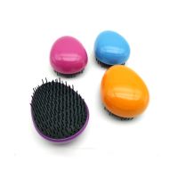 ☎● 1pc Tangle Hair Brush Egg Shape hairbrush Anti Static Styling Tools Hair Brushes Detangling Comb Salon Hair Care comb For Travel